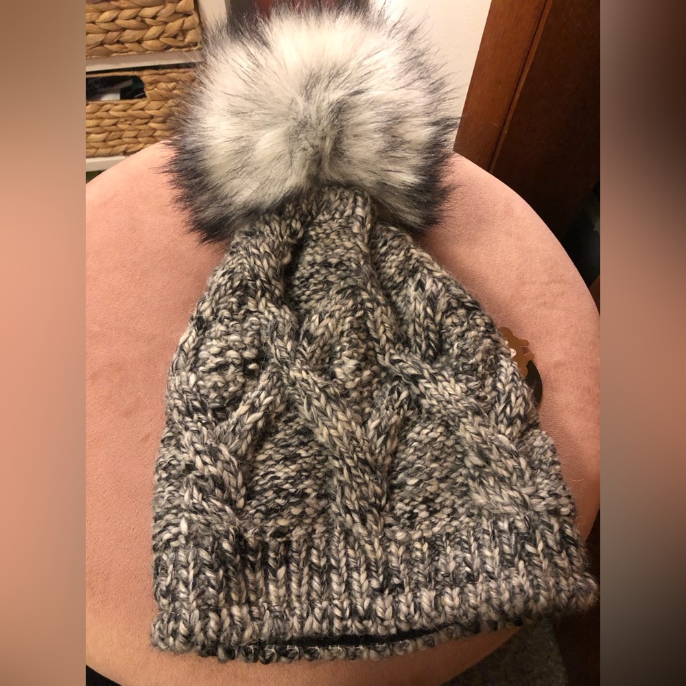 Brand new wool beanie perfect for bundling up and accessorizing winter outfits